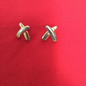 X snap earrings